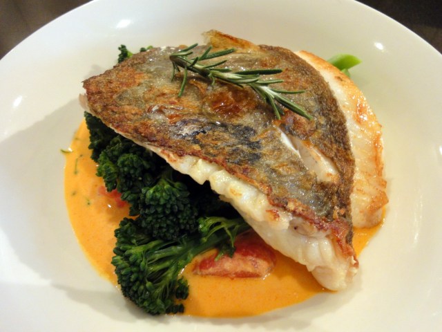 John Dory in Goat Cheese Sauce